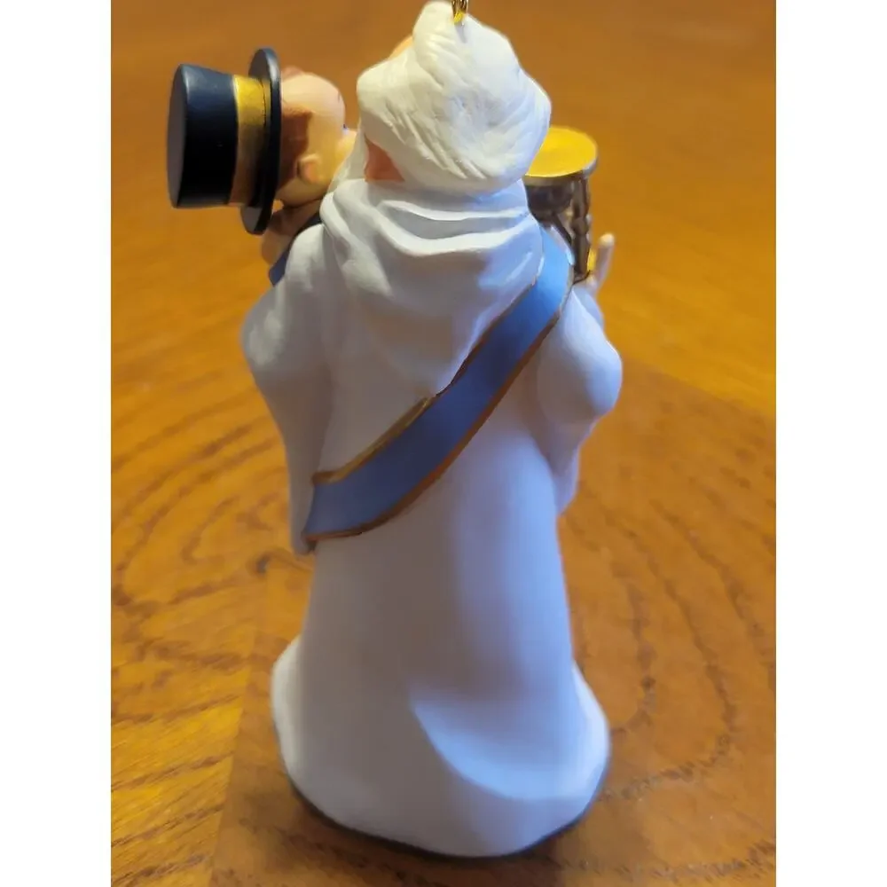 Vtg Hallmark Keepsake Father Time 1999‎ Welcome 2000 Holiday Christmas Ornament
